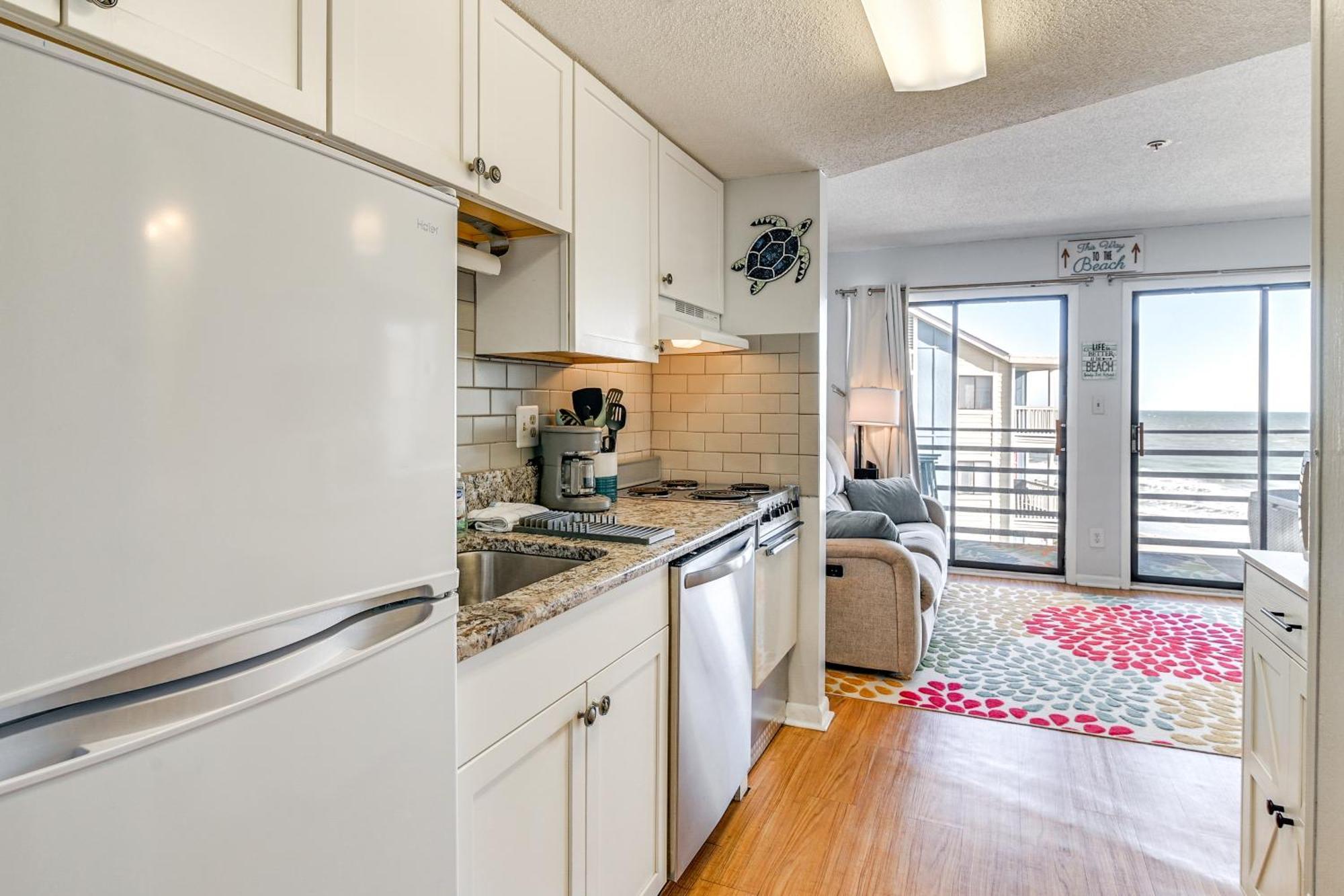 Cozy Beachfront Condo With Wifi, Views And Pool Access Myrtle Beach Ngoại thất bức ảnh