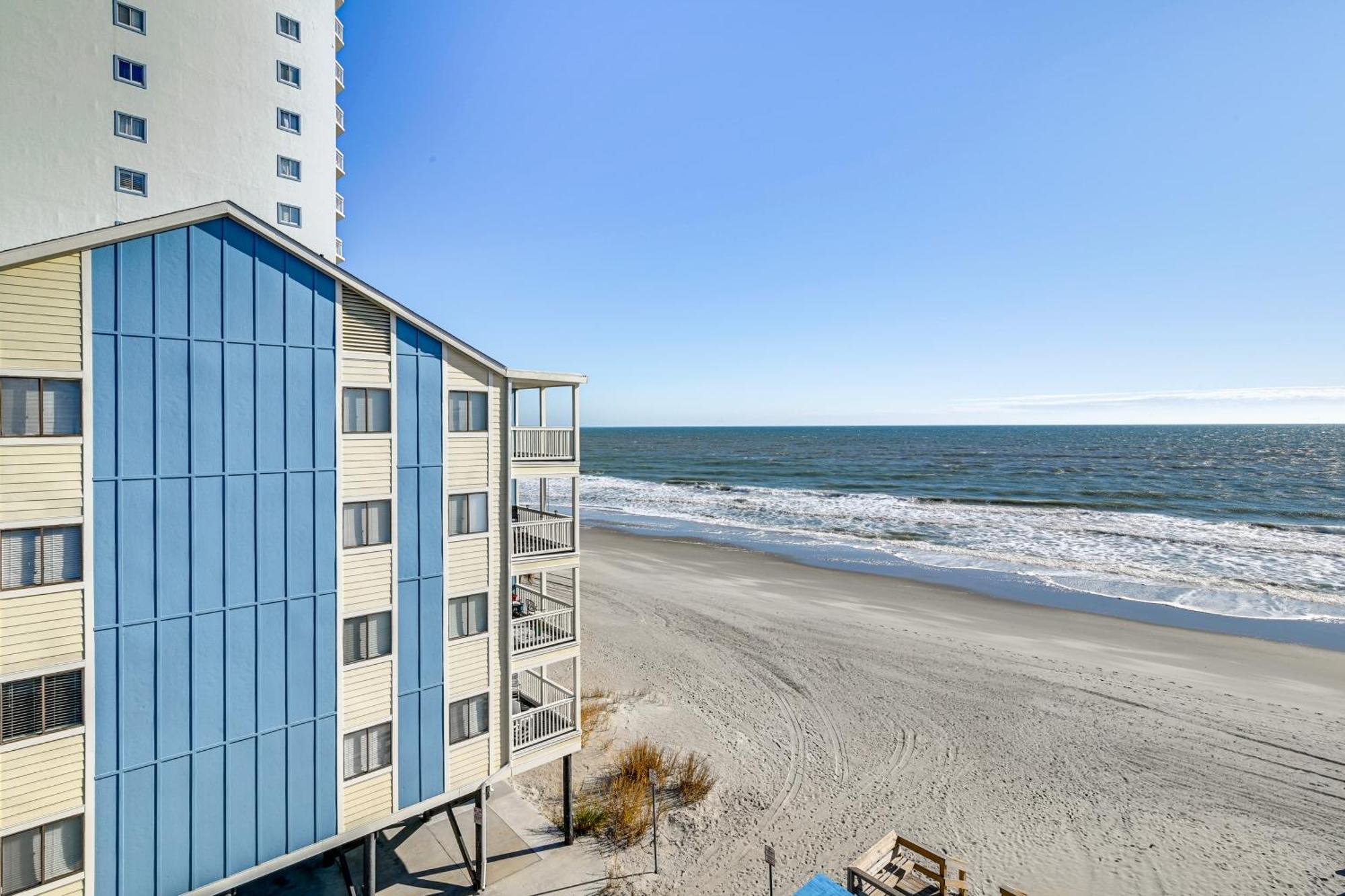 Cozy Beachfront Condo With Wifi, Views And Pool Access Myrtle Beach Ngoại thất bức ảnh