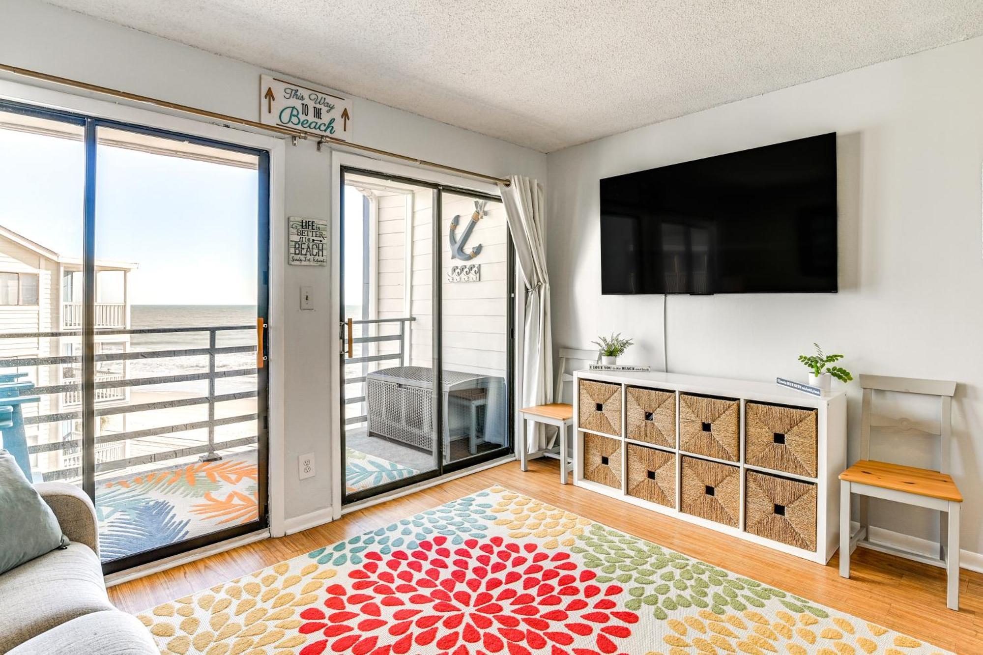 Cozy Beachfront Condo With Wifi, Views And Pool Access Myrtle Beach Ngoại thất bức ảnh