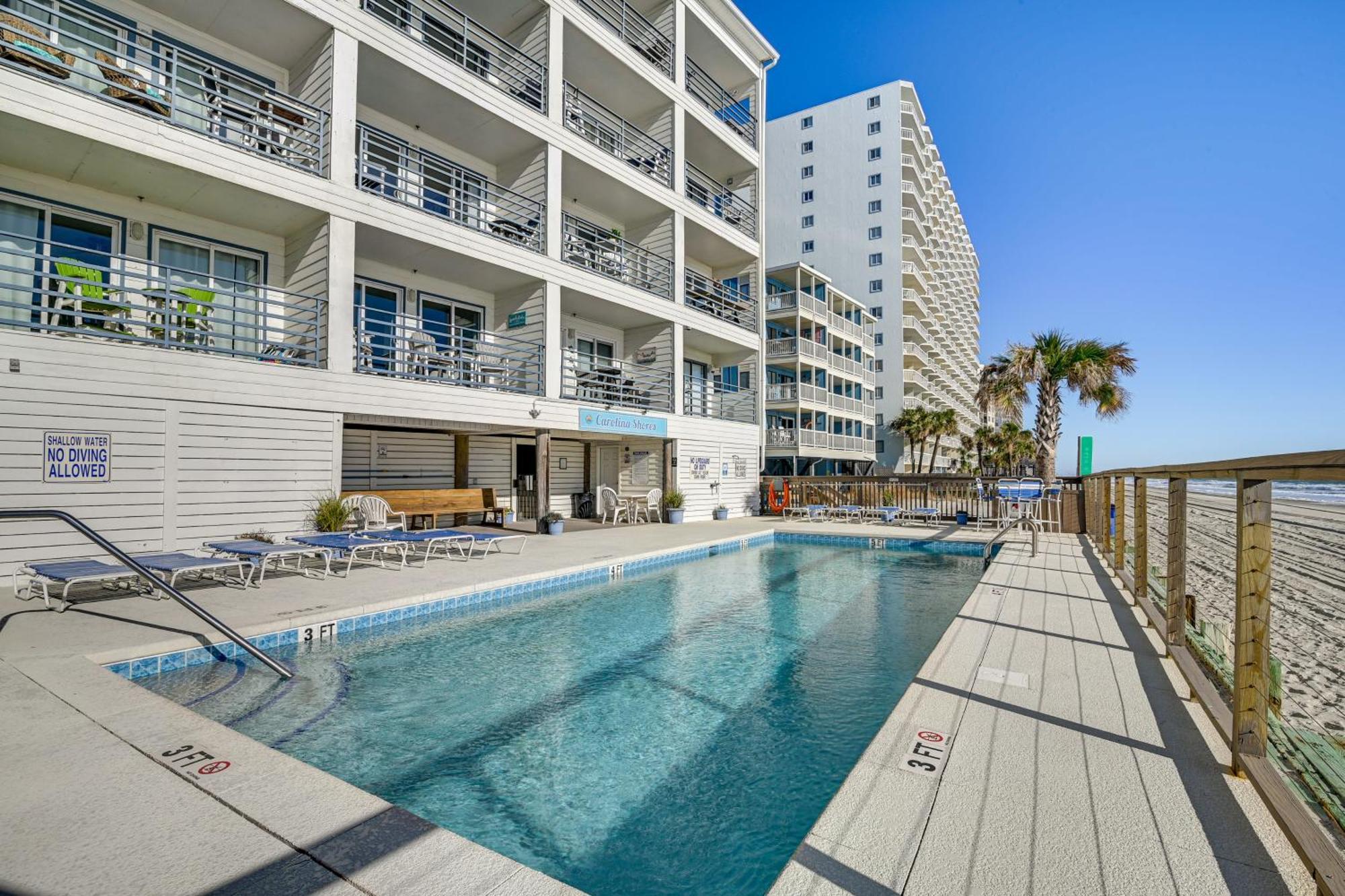 Cozy Beachfront Condo With Wifi, Views And Pool Access Myrtle Beach Ngoại thất bức ảnh