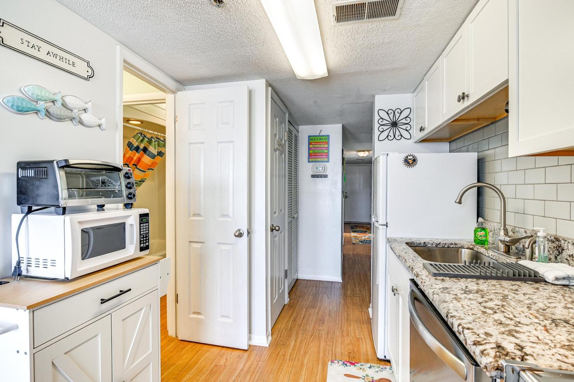 Cozy Beachfront Condo With Wifi, Views And Pool Access Myrtle Beach Ngoại thất bức ảnh